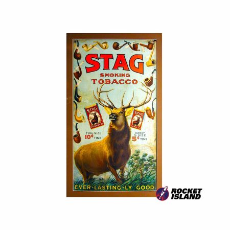 Stag Tobacco Retailer Sign (1920s)