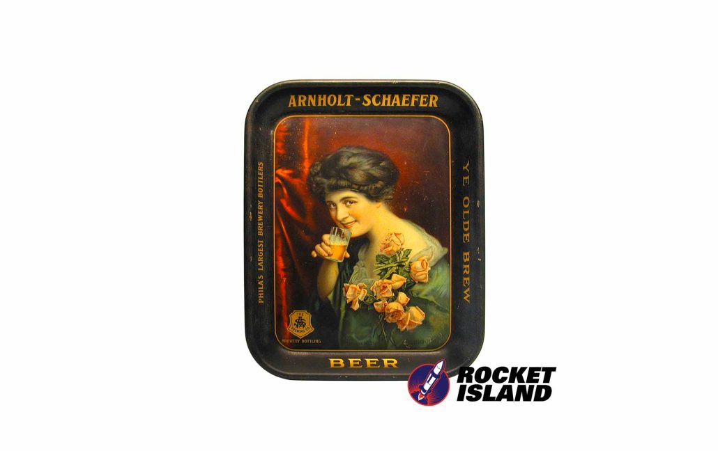 Arnholt-Schaefer Beer Serving Tray (1890s)