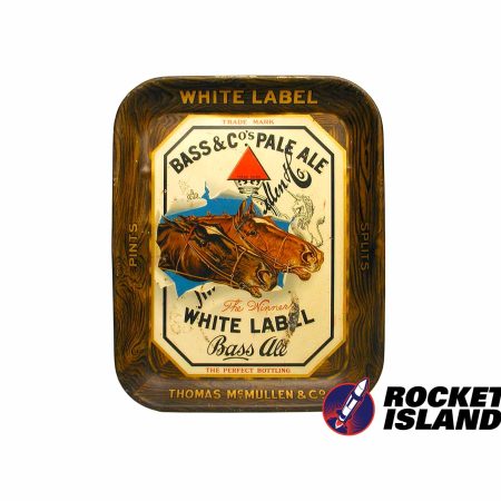 Bass Ale White Label Pale Ale Serving Tray (1930s)