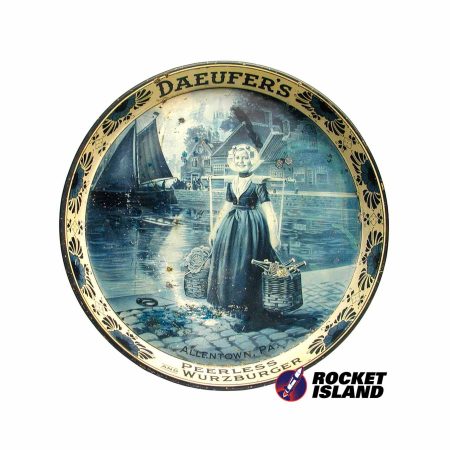 Daeufer's Peerless Beer Serving Tray (1910s)