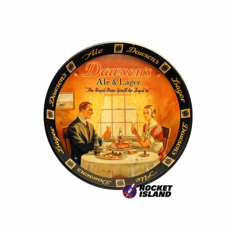 Dawson's Ale and Lager Serving Tray (1930s)
