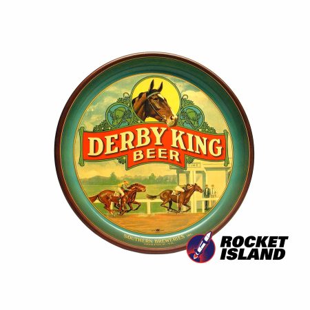 Derby King Beer Serving Tray (1930s)