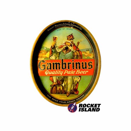 Gambrinus Quality Pale Beer Serving Tray (1930s)