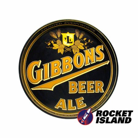 Gibbons Beer & Ale Serving Tray (1930s)
