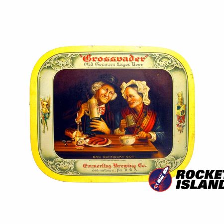 Grossvader Old German Lager Beer Serving Tray (1910s)