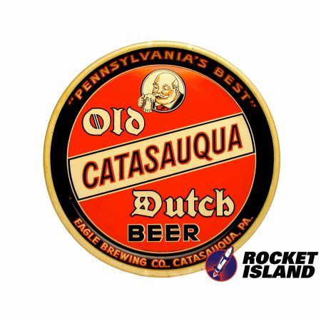 Old Catasauqua Dutch Beer Serving Tray (1940s)