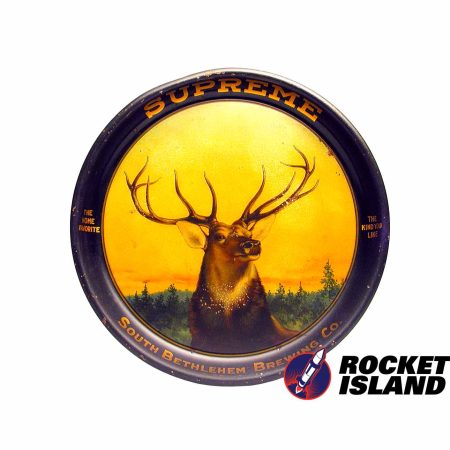 South Bethlehem Brewing Co. Supreme Beer "Buck" Serving Tray (1910s)