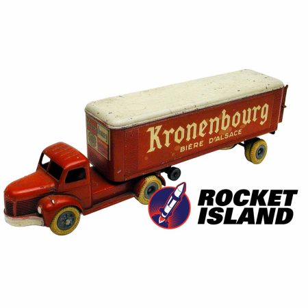 JRD Berliet Kronenbourg Beer Tractor-Trailer (1950s)