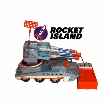 Rosko-S&E (Japan) X-10 Pom-Pom Tank (1960s)