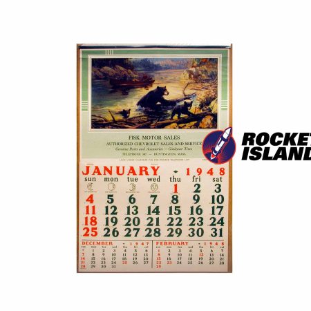 Chevrolet Dealer Promotional Calendar (1948)