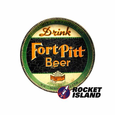 Drink Fort Pitt Beer Tip Tray (1936)