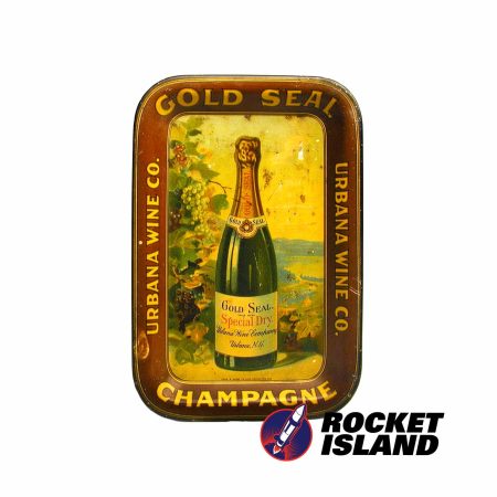 Gold Seal Champagne Tip Tray (1910s)