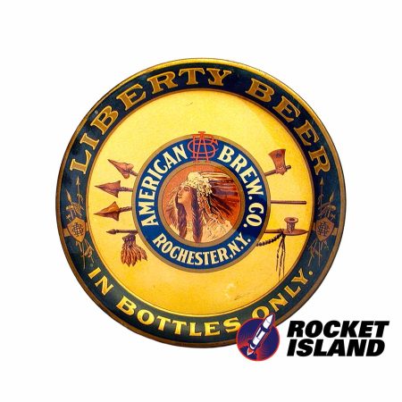 American Brewing Co. "Liberty Beer In Bottles Only" Tip Tray (1935)