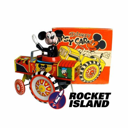 Marx Disney Dipsy Car with Mickey Mouse (1950s)