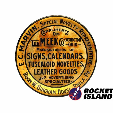 The Meek Co. Advertising and Novelties Tip Tray (1900s)