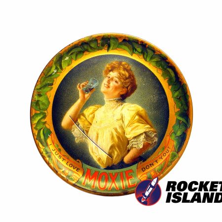 "I Just Love Moxie, Don't You?" Tip Tray (1900s)