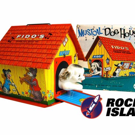 Ohio Art Fido's Musical Dog House (1960s)