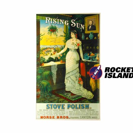 Morse Bros. Rising Sun Stove Polish Retailer Display (1890s)