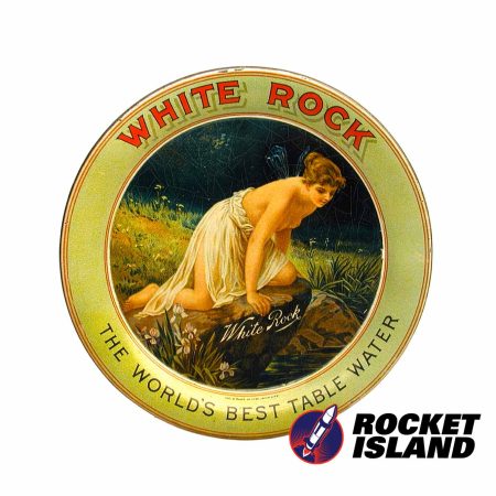 White Rock "The World's Best Table Water" Tip Tray (1900s)