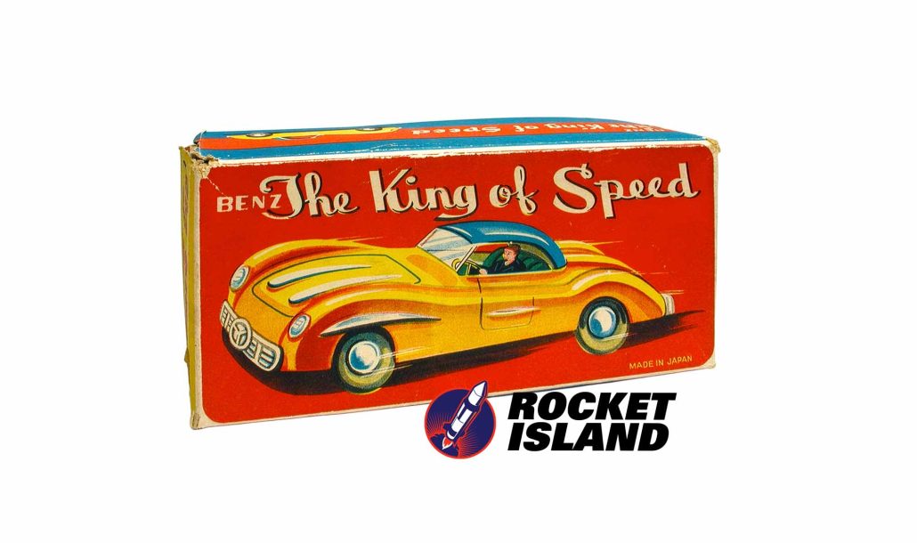 Asahi (Japan) Benz The King Of Speed Box (1950s)
