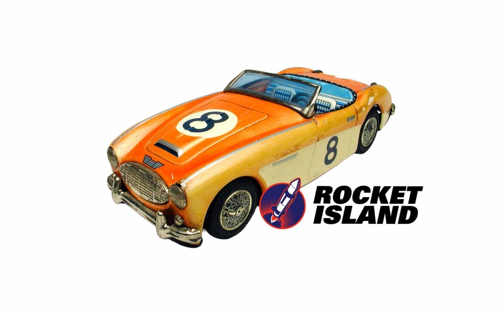 Bandai (Japan) Austin-Healey 100-6 (1950s)