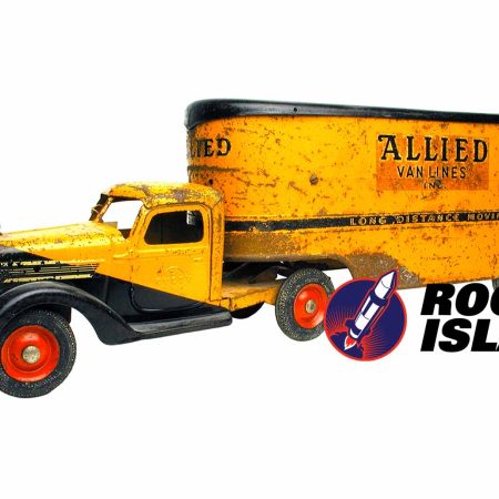 Buddy "L" International Harvester Allied Van Lines Tractor-Trailer (1940s)