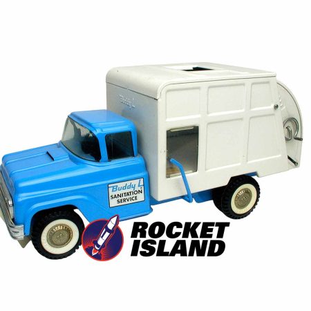 Buddy "L" Sanitation Service Garbage Truck (1960s)