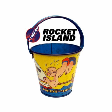 J. Chein & Co. Popeye The Sailor Beach Pail (1930s)