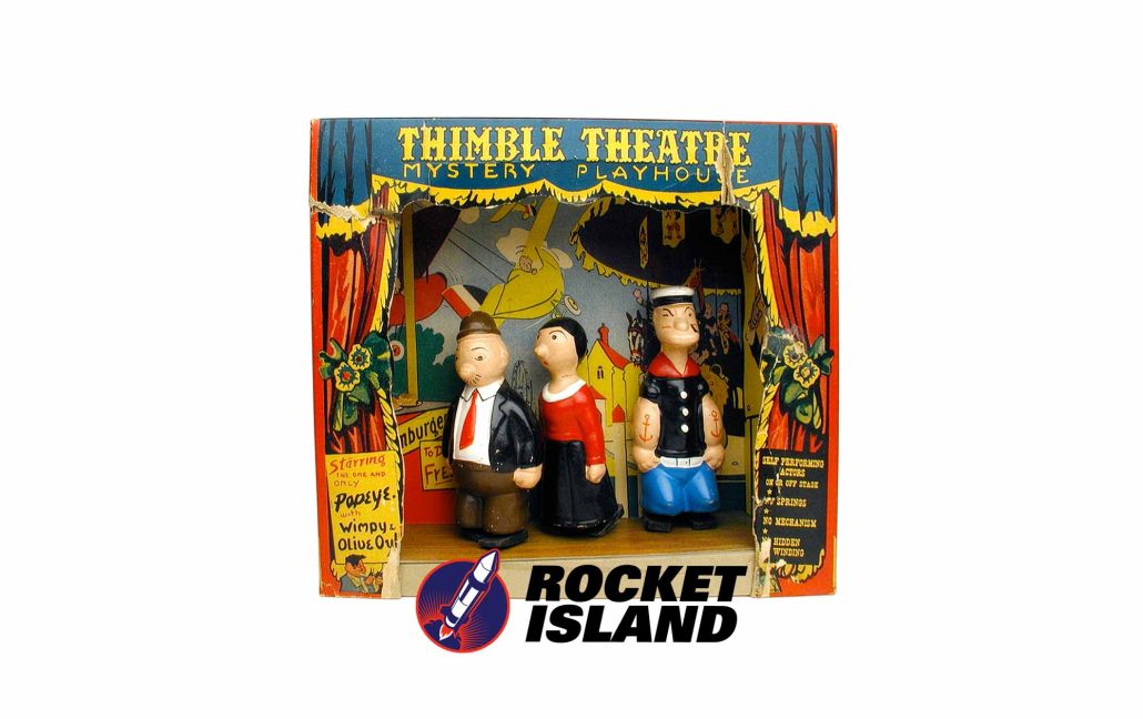 Harding Products Popeye Thimble Theater Playset (1930s)