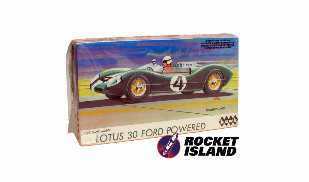 Hawk Lotus 30 Ford-Powered Model Kit (1960s)