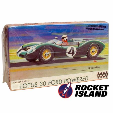 Hawk Lotus 30 Ford-Powered Model Kit (1960s)