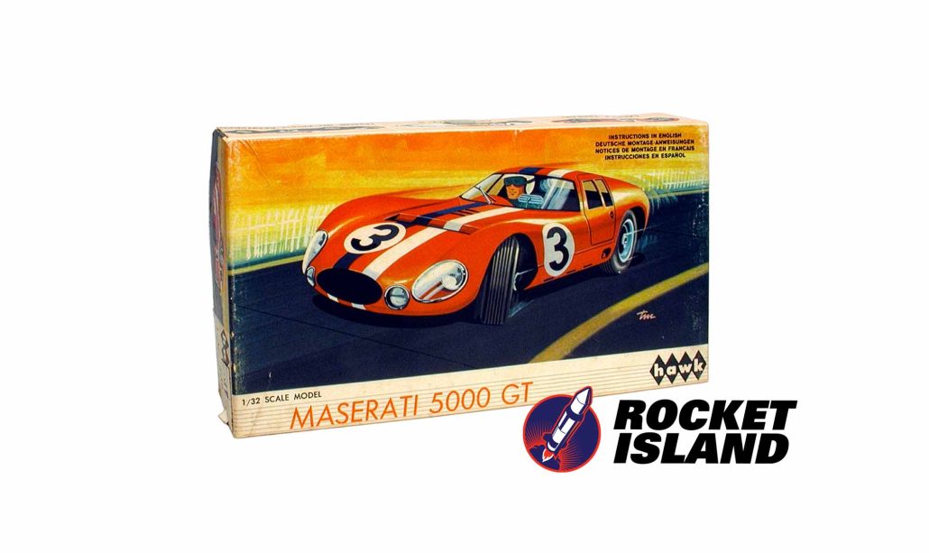 Hawk Maserati 5000 GT Model Kit (1960s)