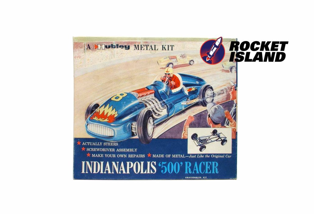 Hubley Indianapolis 500 Racer Model Kit Box (1960s)