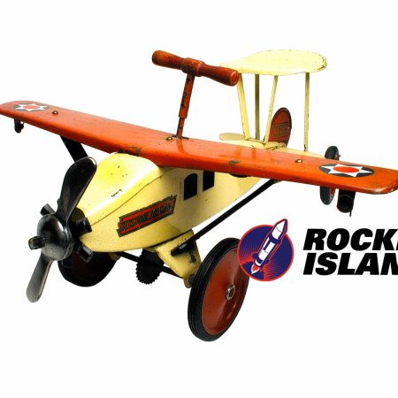 Keystone Air Mail Ride-Em Airplane (1920s)