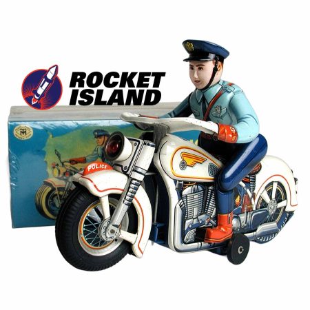 Masudaya Highway Patrol Police Motorcycle (1950s)