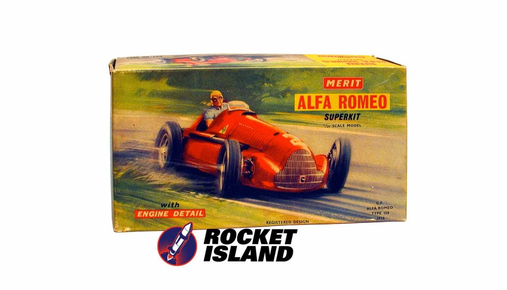 Merit (United Kingdom) Alfa Romeo Model Kit (1950s)