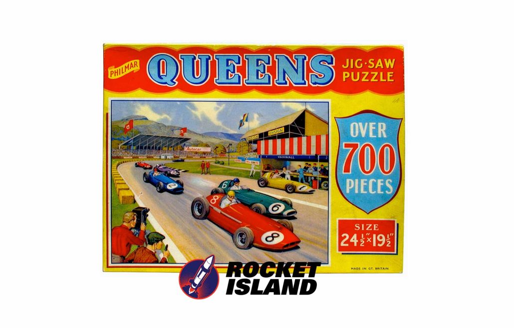 Philmar Queens Formula 1 Puzzle (1960s)